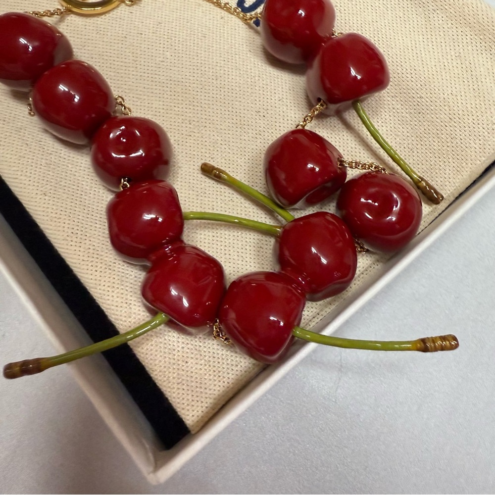 JACQUEMUS cherry necklaces - Picture 13 of 16